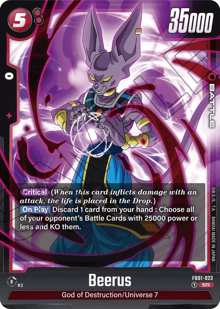 Beerus (FB01-023) [Awakened Pulse]