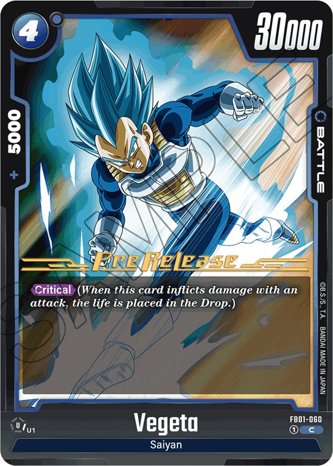 Vegeta (FB01-060) [Awakened Pulse Pre-Release Cards]