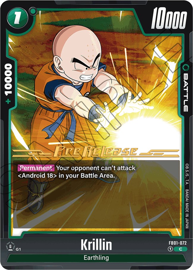 Krillin (FB01-072) [Awakened Pulse Pre-Release Cards]