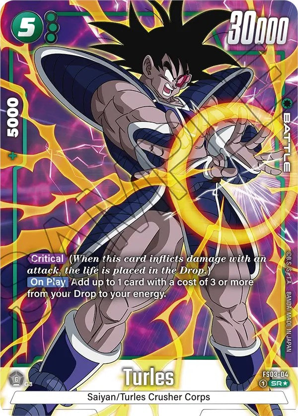 Turles (Bonus Pack Alternate Art) [Starter Deck: Broly]