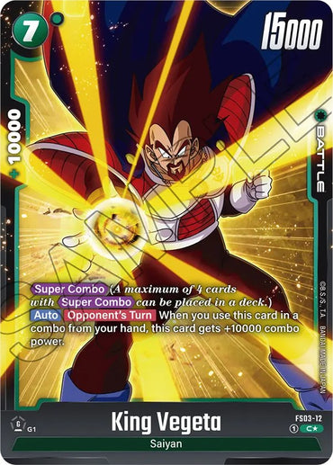 King Vegeta (Bonus Pack Alternate Art) [Starter Deck: Broly]