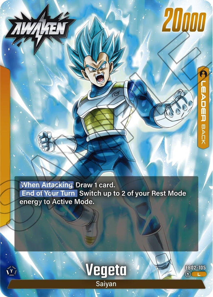 Vegeta (FB02-105) [Blazing Aura]