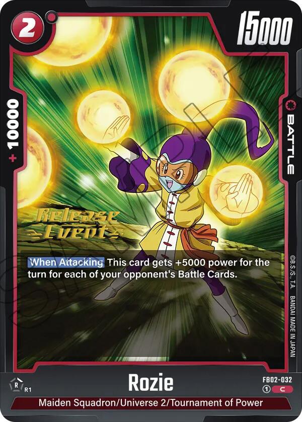 Rozie [Blazing Aura Pre-Release Cards]