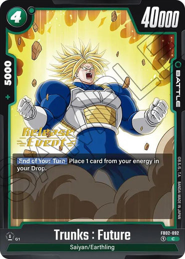 Trunks : Future (FB02-092) [Blazing Aura Pre-Release Cards]