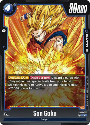 Son Goku (FB02-051) [Blazing Aura Pre-Release Cards]