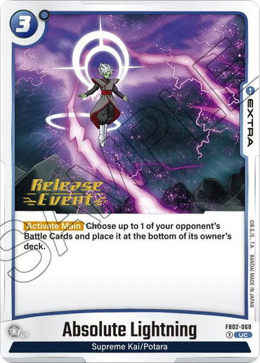 Absolute Lightning [Blazing Aura Pre-Release Cards]