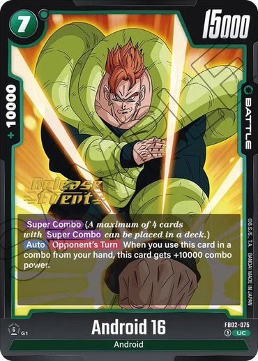 Android 16 [Blazing Aura Pre-Release Cards]