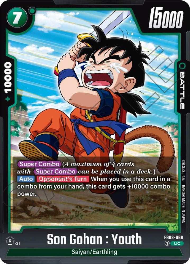 Son Gohan : Youth [Raging Roar]