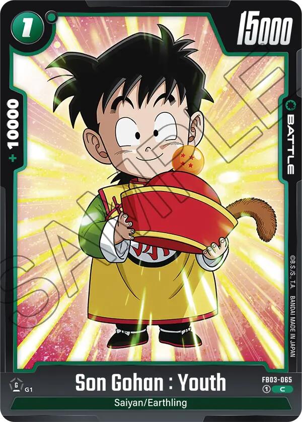 Son Gohan : Youth (FB03-065) [Raging Roar]