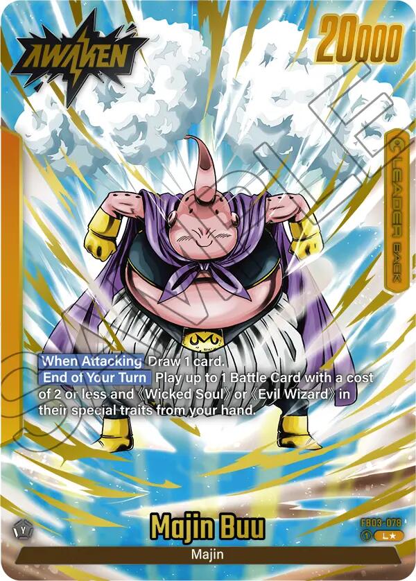 Bibidi // Majin Buu (FB03-078) (Alternate Art) [Raging Roar]