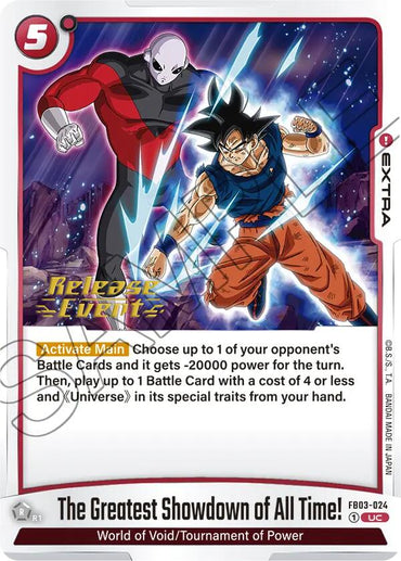 The Greatest Showdown of All Time! [Raging Roar Release Event Cards]