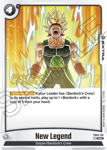 New Legend [Raging Roar Release Event Cards]