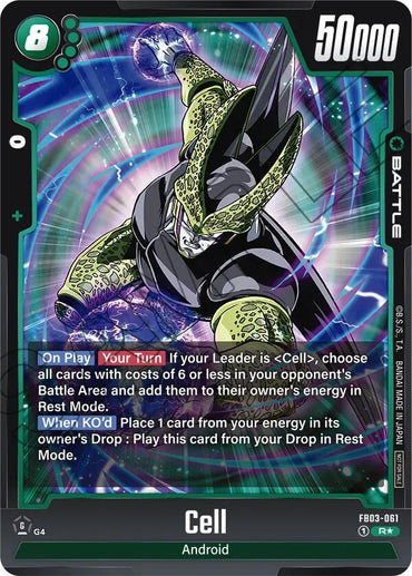 Cell (FB03-061) (Tournament Pack 03) [Fusion World Tournament Cards]