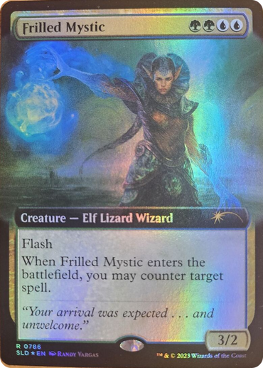 Frilled Mystic (Extended Art) [Secret Lair Drop Series]