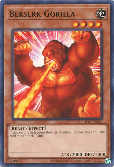 Berserk Gorilla (25th Anniversary) [IOC-EN013] Rare